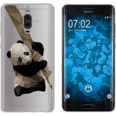 Produktbild von PhoneNatic Case kompatibel mit Huawei Mate 9 Pro Silikon-Hülle Vektor Tiere M4