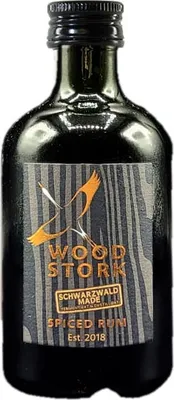 Produktbild von Wood Stork Spiced Rum 0,1L (40% Vol) Schwarzwald Rum Miniatur - [Enthält Sulfite]