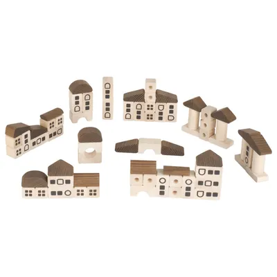 Image de Goki Wooden Building Blocks City, 70 pcs.