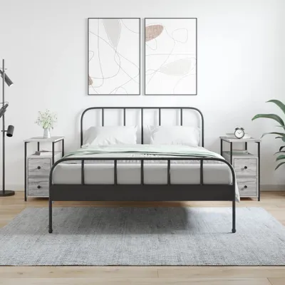 Obrázek produktu pro vidaXL Noční stolky 2 ks. Grey Sonoma 30x60x60 cm odvozený výrobek ze dřeva