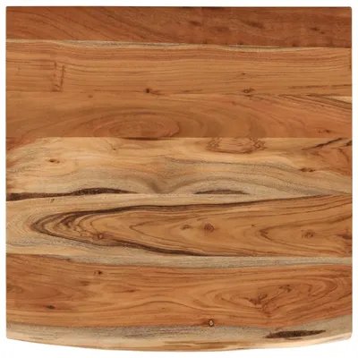 Immagine prodotto di vidaXL Mensola a muro 40x40x2,5 cm quadrata in legno massiccio di acacia bordo albero