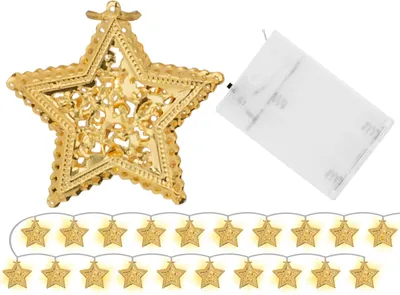 Obrázek produktu pro Vánoční Stromek Světla Led Girlanda Led 391020 Gold