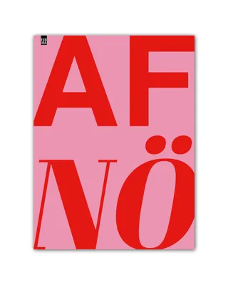 Produktbild von AFnö! Kunstdruck rosa 30 x 40 cm