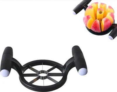 Produktbild von Famanu Apfelschneider Multifunktional - Edelstahl mit ergonomischem Design