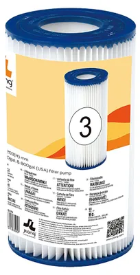 Imagen del producto de Filtro para bomba de piscina, con un diámetro de 106 x 203 mm, apto para spas y jacuzzis