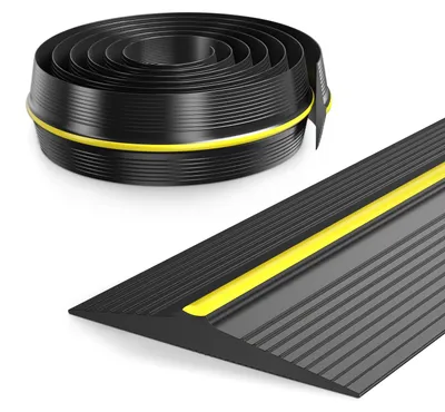 Productafbeelding van Garagedeur Dichting - PVC - 2.5m - Zwart
