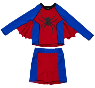 Immagine prodotto di Abbigliamento anti-UV Super Spider, 2 pezzi. Costumi da bagno con protezione UV UPF 50+ per bambini