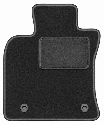 Immagine prodotto di Tappetino guidatore in moquette per Toyota Camry IX dal 2017 (berlina) – 1 pezzo, grigio grafite, su misura – Wielganizator LUX
