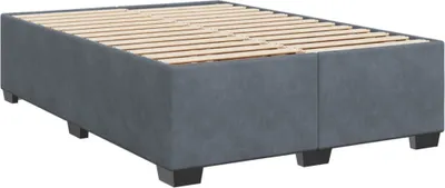 Produktbild von "im Sonderangebot"Bettgestell/Doppelbett ️Hochwertiges - Polsterbett Erwachsene/r /Kind - ohne Matratze - Dunkelgrau 160x200cm Samt - Klassische Betten DEMöbel972468