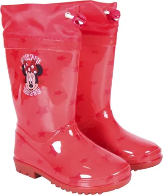 Produktbild von Kinder Gummistiefel Minnie Mouse rot - Größe 28