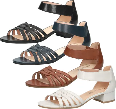Produktbild von Caprice Damen Sandalen Sandaletten Blockabsatz 9-28204-26, Größe:39 EU, Farbe:Braun