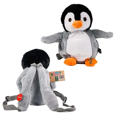 Obrázok produktu pre Canenco Flappers Plyšový batoh Penguin 35 cm