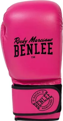Productafbeelding van Boxhandschoenen van kunstleer, CARLOS, roze, 06 oz, merk BENLEE