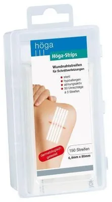 Immagine prodotto di Strisce di sutura Höga-Strips 6,4x80 mm 50X3 pz