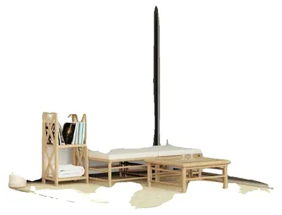 Image de Store de terrasse rétractable, 170 cm x 600 cm, tissu résistant, protection UV, facile à installer, polyvalent pour une utilisation en extérieur