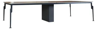 Produktbild von Moderner Brauner Konferenztisch Moderne Arbeitszimmer Holztische