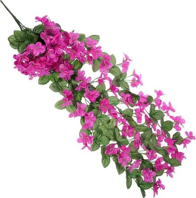 Produktbild von Famanu Kunstblumen Dekoration 4 Blütenblätter - Lila, 80 cm