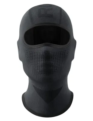 Immagine prodotto di ROCKBROS Passamontagna Balaclava Maschera da sci traspirante, compatibile con il casco, per ciclismo e attività all'aperto, nero-grigio, da donna e da uomo