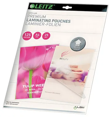 Obrázek produktu pro Laminovací fólie Leitz - A4, 2 x 125 mikronů, 25 ks