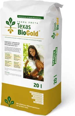 Produktbild von BioGold wasserspeichernde torffreie Pflanzerde Terra Preta verschiedene Größen, Liter / Gramm:2 Liter