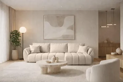 Produktbild von Kaiser Möbel Ecksofa mit schlaffunktion und bettkasten TOKYO PREMIUM, stoff WIND, Beige, Rechts