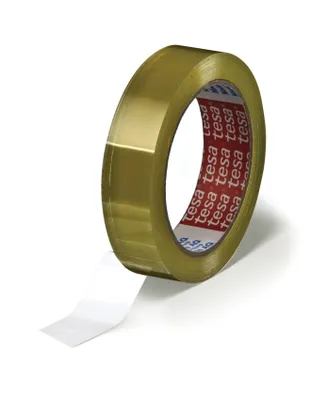 Imagen del producto de tesa 04204-00279-06: Cinta adhesiva para embalaje, modelo 4204, fabricada en polipropileno (PP), de 150 mm de ancho y 66 metros de longitud