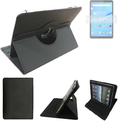 Produktbild von High quality kompatibel mit Lenovo Smart Tab M8 with Google Assistant Wi-Fi Schutz Hülle 360° Tablet Case Schutzhülle Flip Cover  schwarz. Tablet