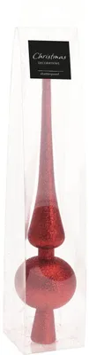 Imagen del producto de Adorno brillante para el árbol de Navidad, 29,5 cm – rojo, H&L