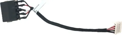 Image de Connecteur d'alimentation DC Jack Jack Connector Cable compatible avec FRU : 04X5405