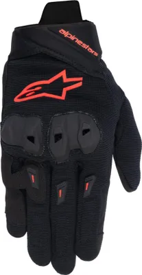 Image de Gants STELLA SP X 1, ALPINESTARS, femme (noir/rouge fluo, taille S)