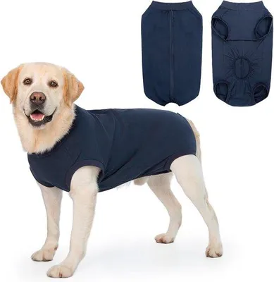 Produktbild von Famanu Hundeshirt für Rüden - Chirurgisches Erholungsshirt mit Reißverschluss und Urinöffnung