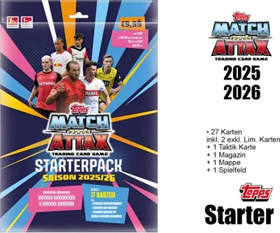 Produktbild von Topps Match Attax Bundesliga 2025/26 - 1 Starter