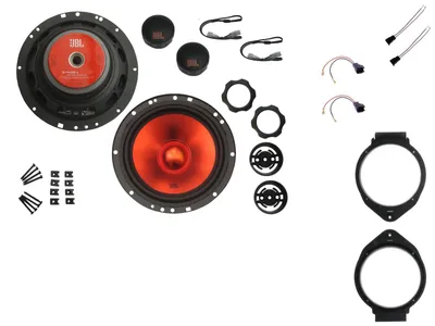 Produktbild von JBL Lautsprecher Set für Opel Crossland X Baujahr 2017 – 2021 Tür vorne 640 Watt