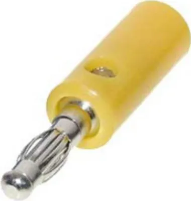 Produktbild von S/CONN maximum connectivity Bananenstecker, gelb (56200-Y)