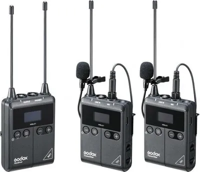 Obrázek produktu pro Bezdrátový mikrofonní systém Godox WMicS1 UHF set 2