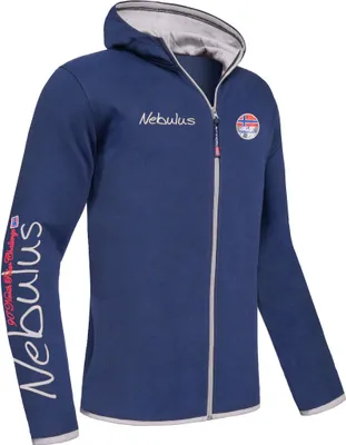Produktbild von Nebulus Sweatjacke NORTIS Herren, Übergangsjacke, Freizeitjacke, P6552 - Herren, navy-grau, M