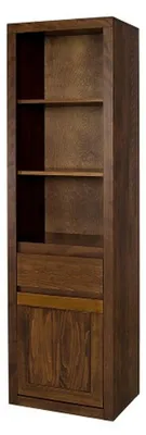 Produktbild von Vitrine Holz Schrank Klassische Vitrinen Holz Schränke Design Wohnzimmer  Neu