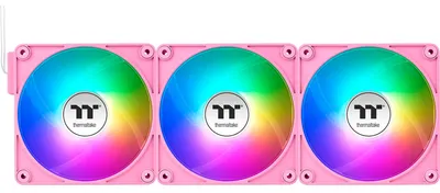 Productafbeelding van Thermaltake CT120 EX ARGB Sync PC-ventilator, bubbelroze, 3-pack