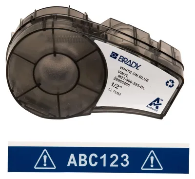 Productafbeelding van Brady vinyl etiketten voor labelprinters M211 & M210 - Zelfklevende vinyl etiketten voor printers