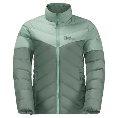 Produktbild von Jack Wolfskin Tundra Down Daunen-Steppjacke für Damen grün L