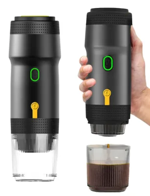 Tragbare Espressomaschine 3-in-1, 20 bar, Akku, USB