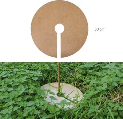 Obrázok produktu pre PSH mulčovací panel 50 cm : 50 cm priemer: 50 cm