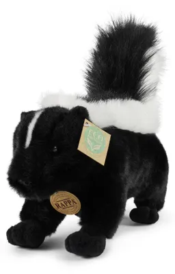 Produktbild von Kuscheltier Stinktier stehend 28 cm schwarz/weiß Plüschtier