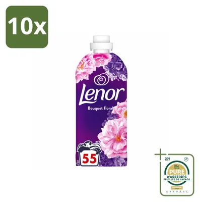 Produktbild von 10 x Lenor Weichspüler Blumenbukett - Vorratspackung - 10 Stücke