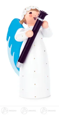 Produktbild von Engel mit Fagott stehend  Höhe ca 7 cm NEU