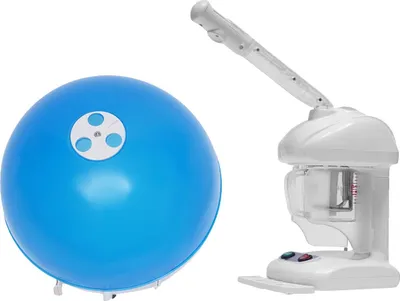 Image de Appareil à vapeur, vaporisateur d'ozone pour le visage, humidificateur pour cheveux, prise UE