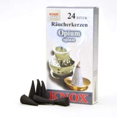 Produktbild von Knox Räucherkerzen - Opium 24 Stück