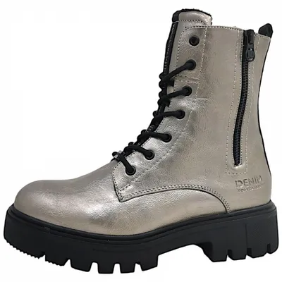 Produktbild von Tom Tailor Schnürstiefel Silber in Gr. 39