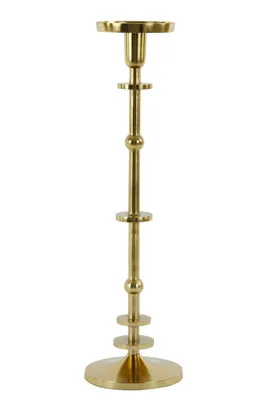Produktbild von Light & Living - Kerzenständer Yaira - Gold - 14.5x14.5x52cm