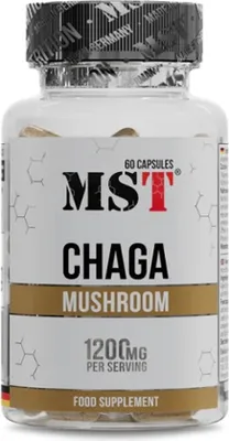 Produktbild von MST - Chaga Mushroom 1200mg 60 Kapseln